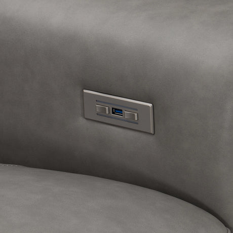 Lioni Leather Power Motion Sofa