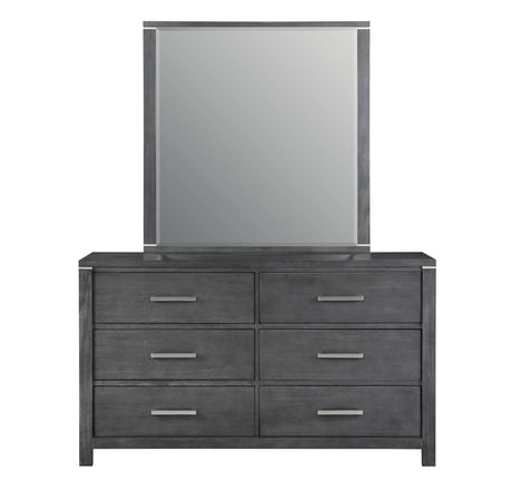 Odessa Mirror-Charcoal
