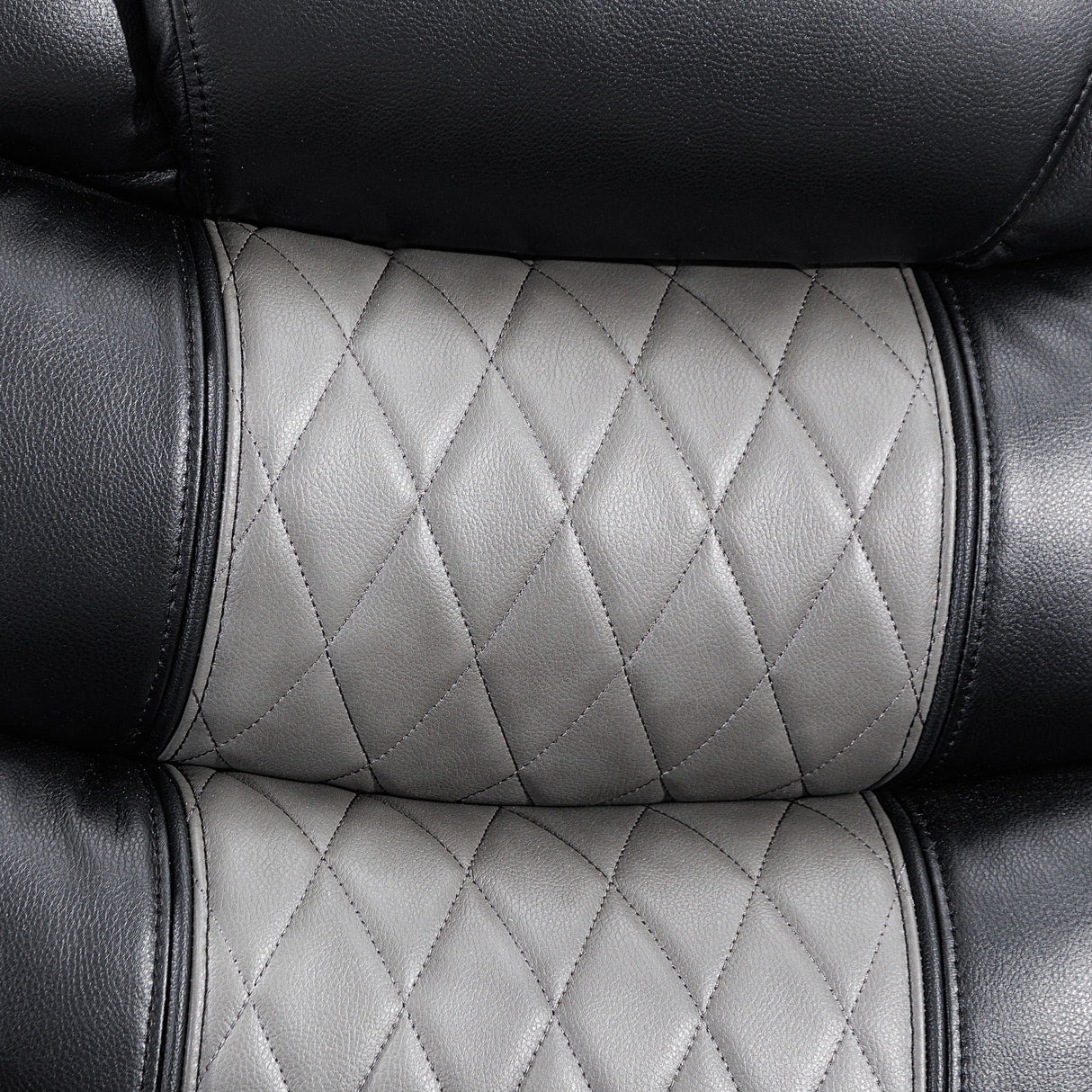 Nikko Glider Recliner W/Pwr Fr-Black/Gray