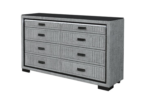 Isabella Grey Dresser with LED