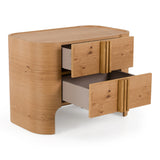Newhart - Modern Natural Oak Nightstand