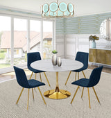 Annie Navy Velvet Dining Chair