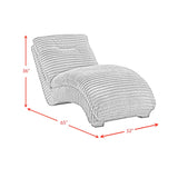 Dominick II Chaise in Masis Cocoa