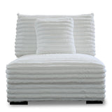 Embrace Armless Chair-White
