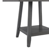 Seneca Square Counter Table with Lazy Susan