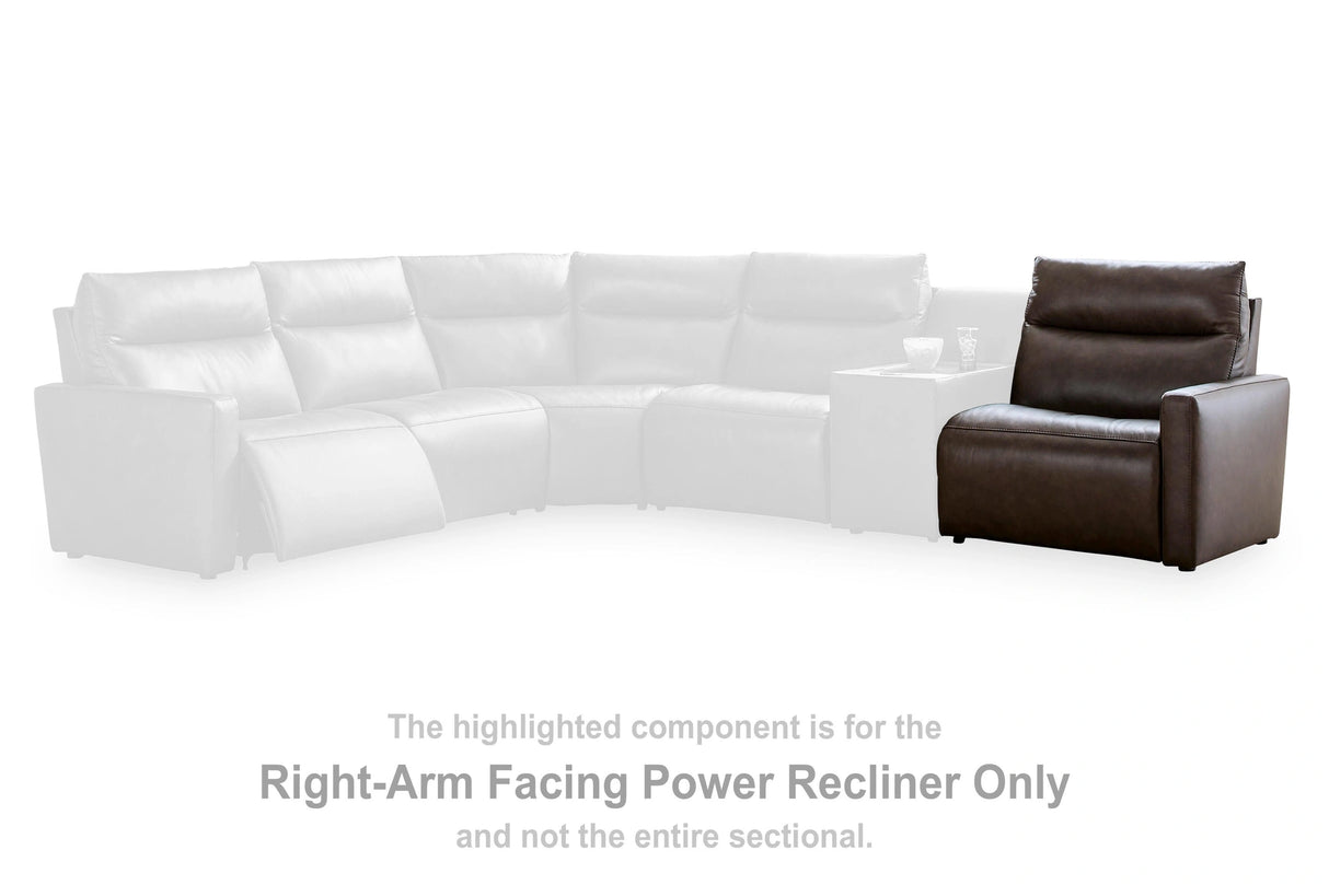 ModZ Power Reclining Sectional Loveseat
