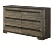 Crown Mark Furniture Remington 6 Drawer Dresser in Brown image