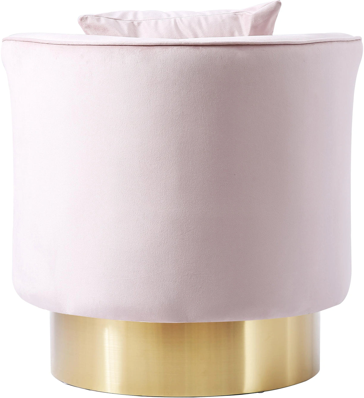 Kendra Pink Velvet Accent Chair