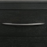 Allan 2-Drawer Nightstand in Black