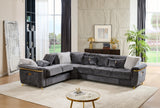 Argo Sectional Gray