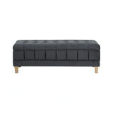 Crosby Tufted Storage Ottoman