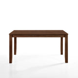 Pascal 59" Rectangle Dining Table-Walnut