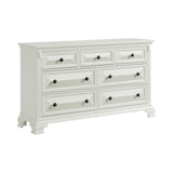 Bridgestone 7-Drawer Dresser in Antique White