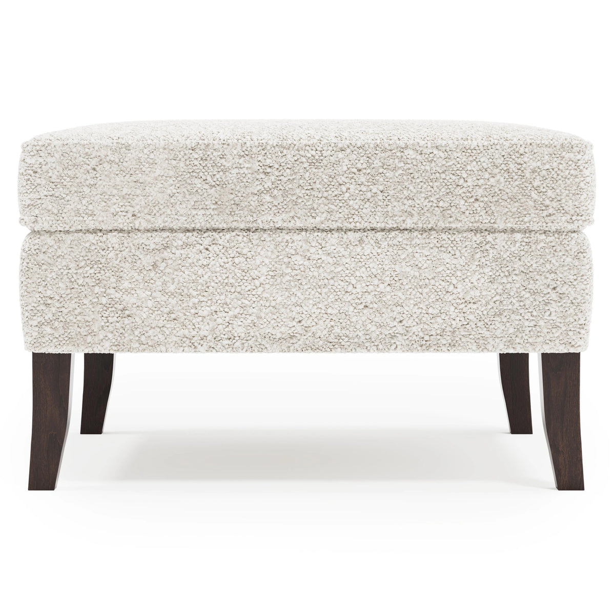 Kingston Fabric Ottoman Without Nails