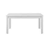 Travis Youth 5PC Dining Set with Table and 4 Chairs in White