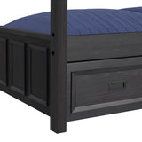 Hampton Kids Over Bunk with Staircase and Trundle Bedroom Set