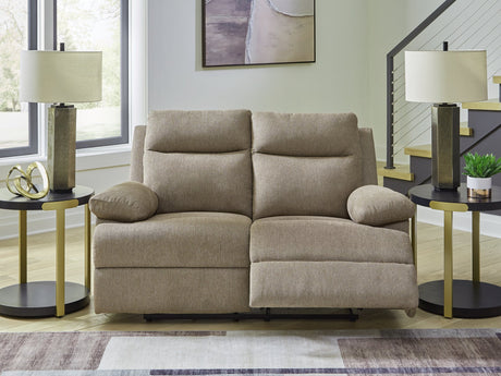 Side-Swipe Reclining Loveseat - galleria furniture outlet