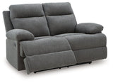 Side-Swipe Reclining Loveseat