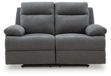 Side-Swipe Reclining Loveseat