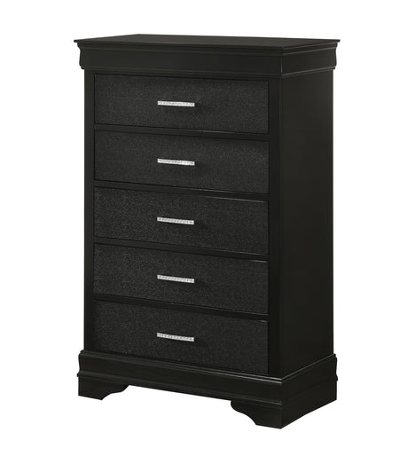 Crown Mark Amalia Chest in Black image