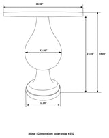 Dianella Round Pedestal Accent Table