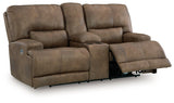 Beckley Place Power Reclining Loveseat with Console