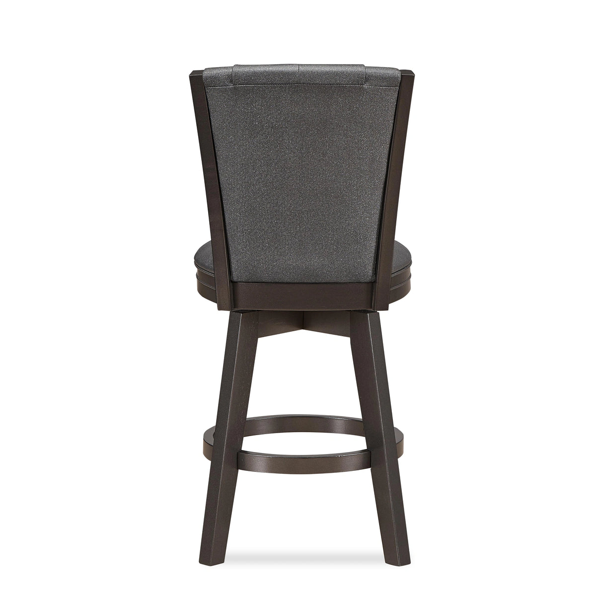 DIVA 24" SWIVEL COUNTER STOOL-GLITTER GRAY