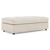 Nest Leather Ottoman