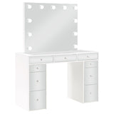 Regina Makeup Vanity Table with LED Mirror and Stool