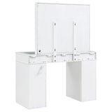 Regina Makeup Vanity Table with LED Mirror and Stool