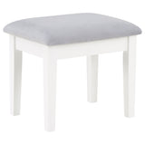 Regina Makeup Vanity Table with LED Mirror and Stool