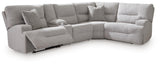 Acklen Place Power Reclining Sectional with Storage Console