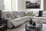 Acklen Place Power Sectional Reclining Sofa with Storage Console