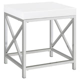 Eliza Makeup Vanity Table with LED Mirror and Stool