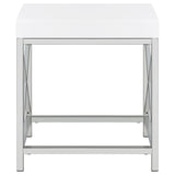 Eliza Makeup Vanity Table with LED Mirror and Stool