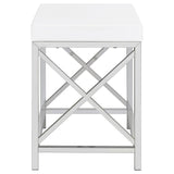 Eliza Makeup Vanity Table with LED Mirror and Stool