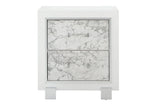 Santorini White Nightstand