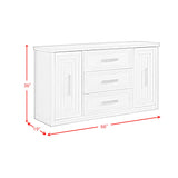 Avalanche Server in Antique White