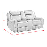 Panther Living Room Set in Neono Brown