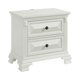 Bridgestone 2-Drawer Nightstand with USB