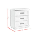 Avalanche Storage Bedroom Set in Antique White