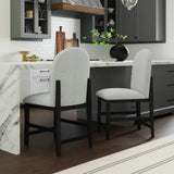 Portland Bar Stool in Black