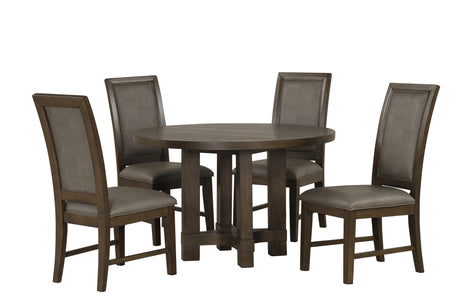 Cityscape Round Dining Table-Walnut