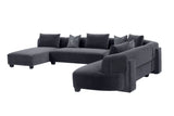 Divani Casa Bayou Contemporary Sectional Sofa - galleria furniture outlet