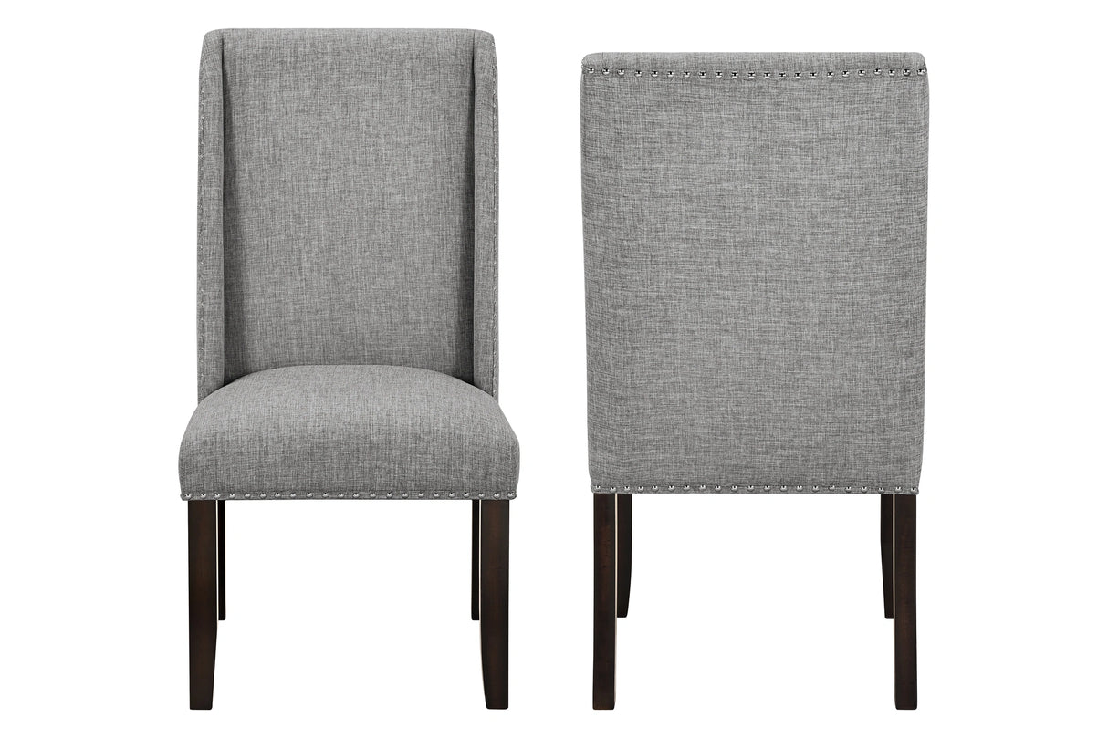 Faust Dining Chair (2 Per Carton)-Gray