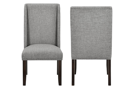 Faust Dining Chair (2 Per Carton)-Gray