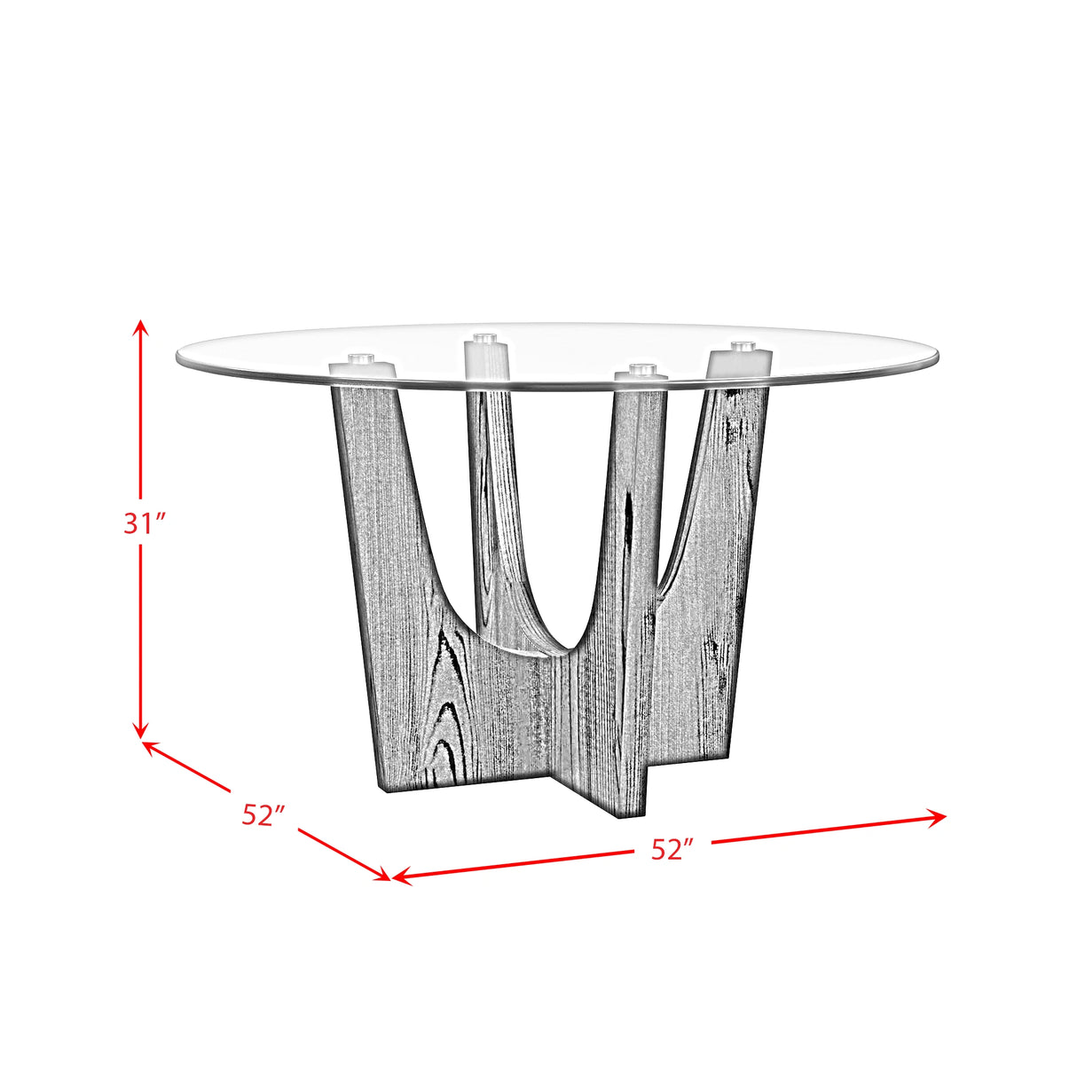 Oregon Round Table in Black