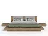 Fantasia - Contemporary Walnut & Grey 4-Piece Bedroom Set