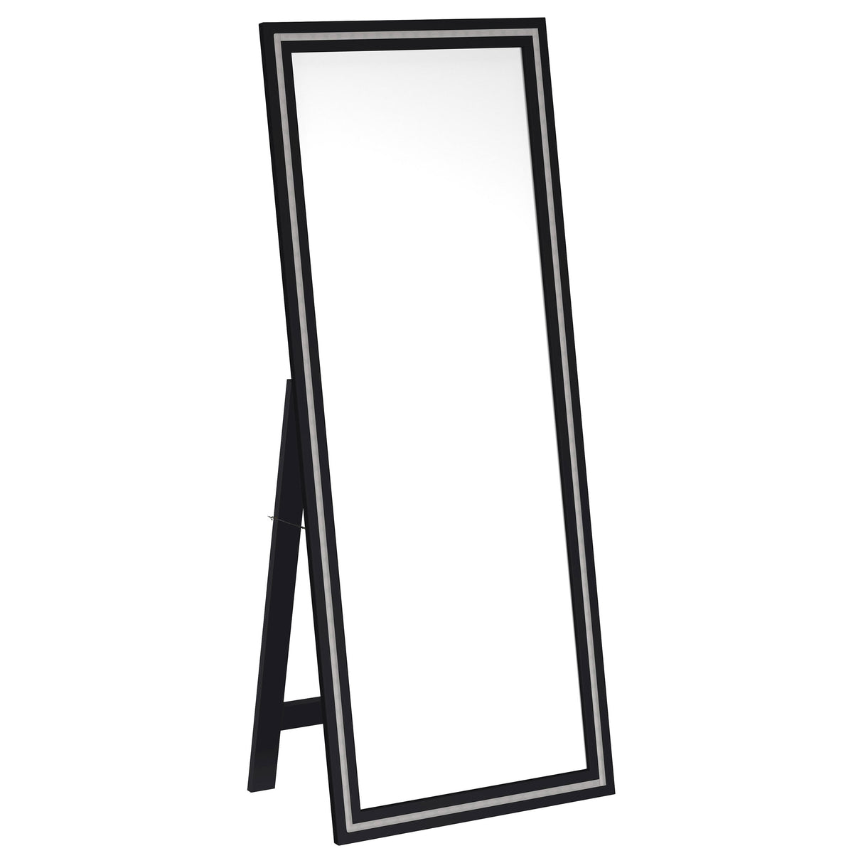 Windrose Standing Mirror with LED Lighting