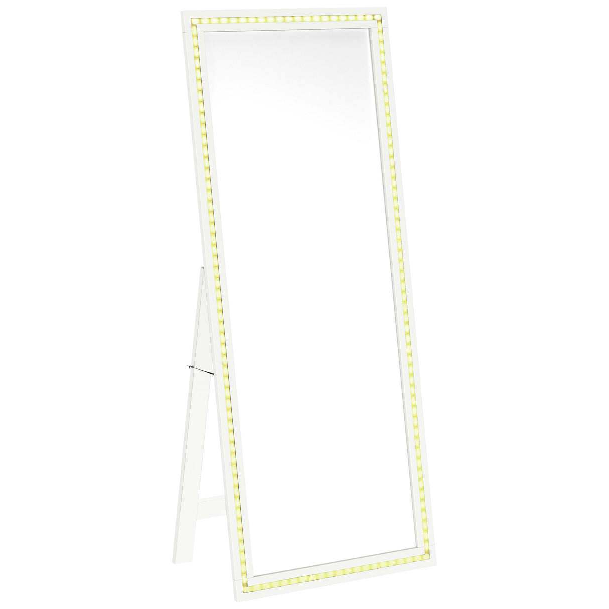Windrose Standing Mirror with LED Lighting